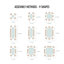 Lit de jardin surélevé en métal 5,5 pi x 4 pi Anesa-2112763634-2112763635