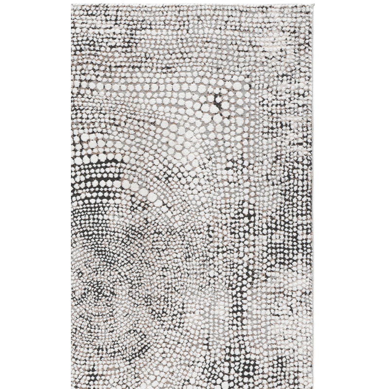 Lunara Power Loom Polyester; Jute/Sisal; Polypropylene Plastic Abstract Indoor Rug, 8'-0" x 10'-0" Rectangle