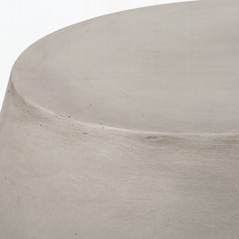 Outdoor Concrete Side Table