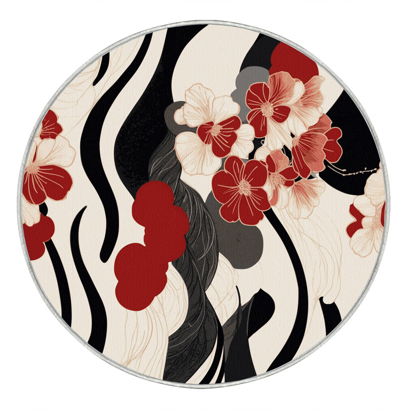 Tapis Cherry Horizon, Rond 5 pi