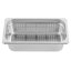 2 Pack 1/3 Size Perforated Stainless Steel Steam Table Pans For Buffet 4" Deep