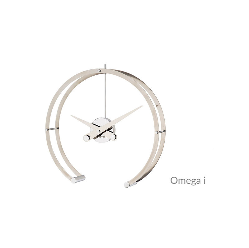 Omega Clock, Silver