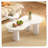 Easy Assembly Nesting Coffee Table With Round Small Side Table, Set Of 2-702732118