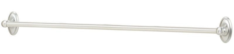 Classic Traditional 1 Wall Mounted Towel Bar, Polished Chrome