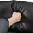 Emryn 38" Wide Modern Breathable Faux Leather Manual Recliner with Overstuffed Arm and Back-91951215
