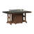 Hammered Top Black with Brazilian Walnut Base is unavailable