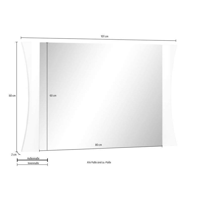 Morsello Flat Mirror