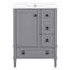 Ensemble de meuble-lavabo simple autoportant 24 po avec lavabo en céramique Modren 24 po-1874479932