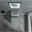 Toilette allongée à hauteur double chasse et siège à fermeture en douceur-114279844