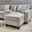 Mitzi 3 Seater Velvet Corner Sectional-284682787