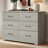 Arkia 47" W 6-Drawer Manufactured Wood Dresser-1083842749