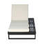Adjustable Patio Chaise Lounges, Acacia Wood Modern Poolside Lounger
