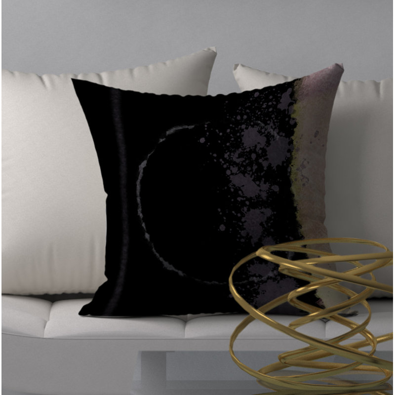  Superbe housse et insert de coussin carré gracieux, 24" X 24"