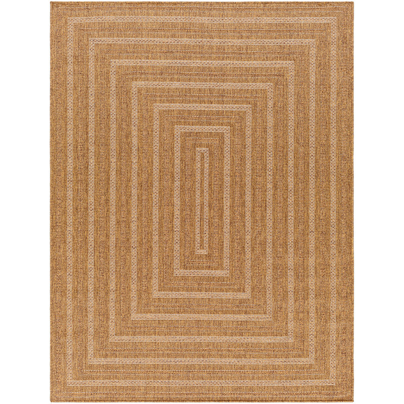Outdoor Jute-Look Rug Tan/Brown_PMB2305, Rectangle 160 x 213cm