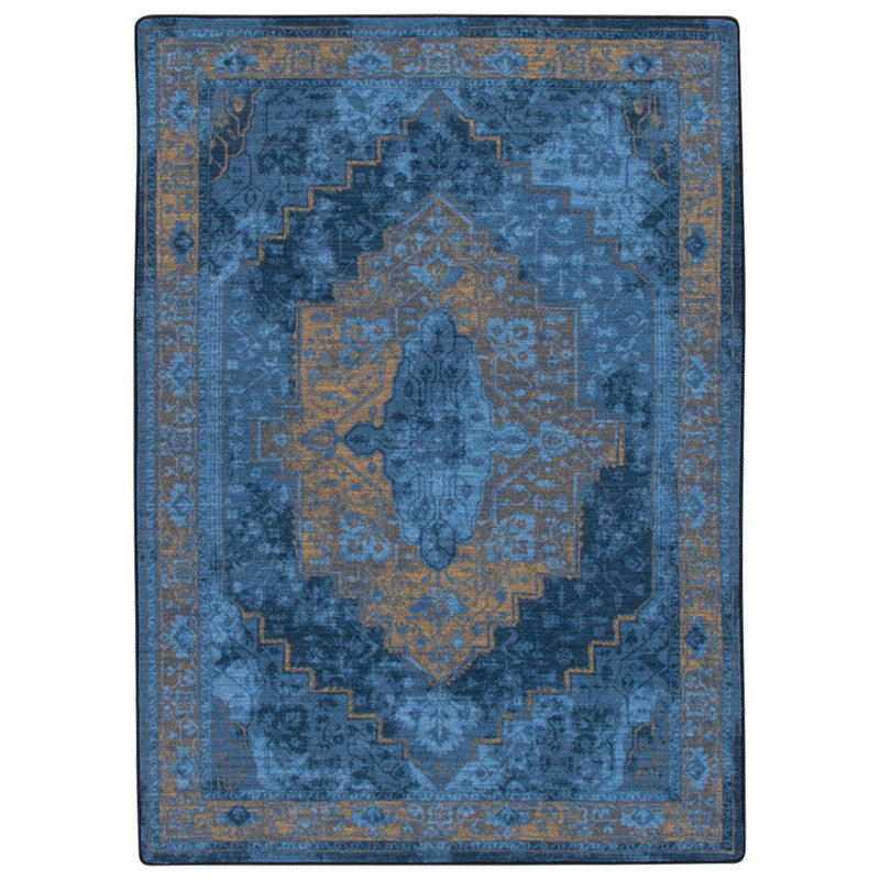 Bleu empire saxon, Rectangle 7 pi 8 po x 10 pi 9 po