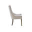 Ensemble de chaises de salle à manger élégantes rembourrées en chenille - Polyester confortable pour les salles à manger