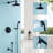Complete Shower System with Rough in-Valve-70991336