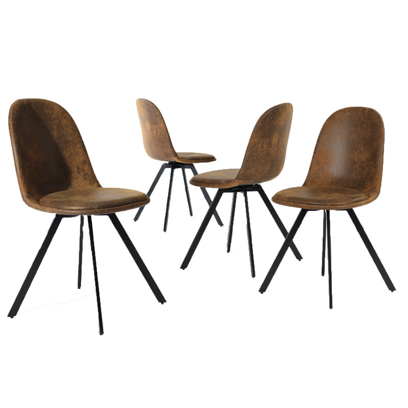 Montmorenci 47cm H Upholstered Side Chair in Brown