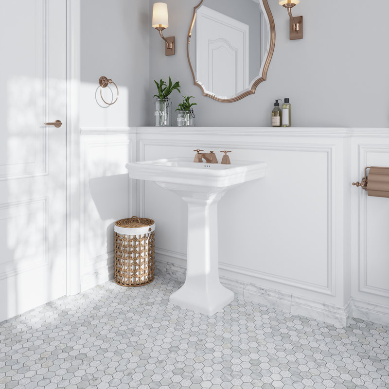 4 x 12 Bianco Carrara Marble Tile