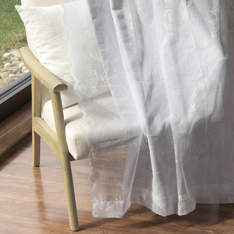 Evelina Room Darkening Curtain Panel Pair, Vapor, 52" x 96"
