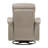 Leather Upholstered Reclining Chair Swivel Glider Motion-1840293286