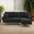 Tissu noir Hallerson est en rupture de stock