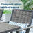 Kasiyah 6 - Person Patio Dining Set Umbrella Hole Included Rectangular Table with Cushions Included