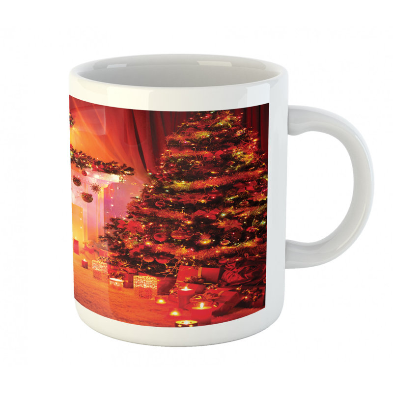 Grande tasse à café noel room