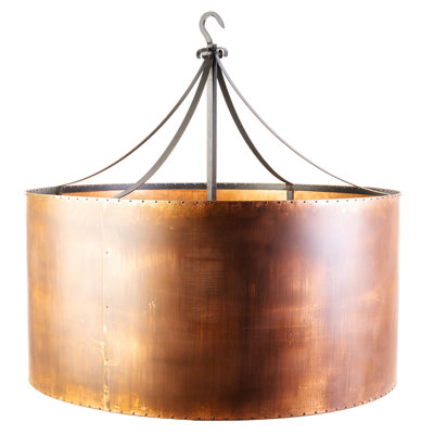 Luminaire suspendu en cuivre