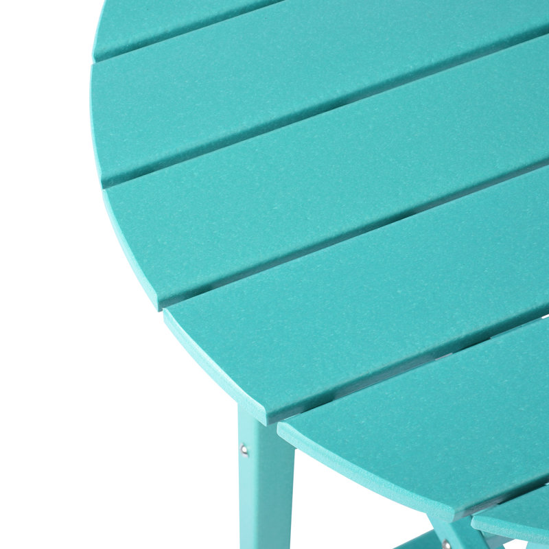 Tabouret de comptoir d'extérieur 24 po Laguna, Turquoise