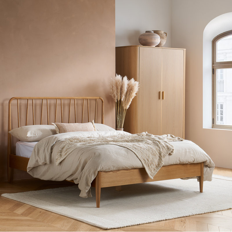 Suire 2 Door Manufactured Wood Wardrobe