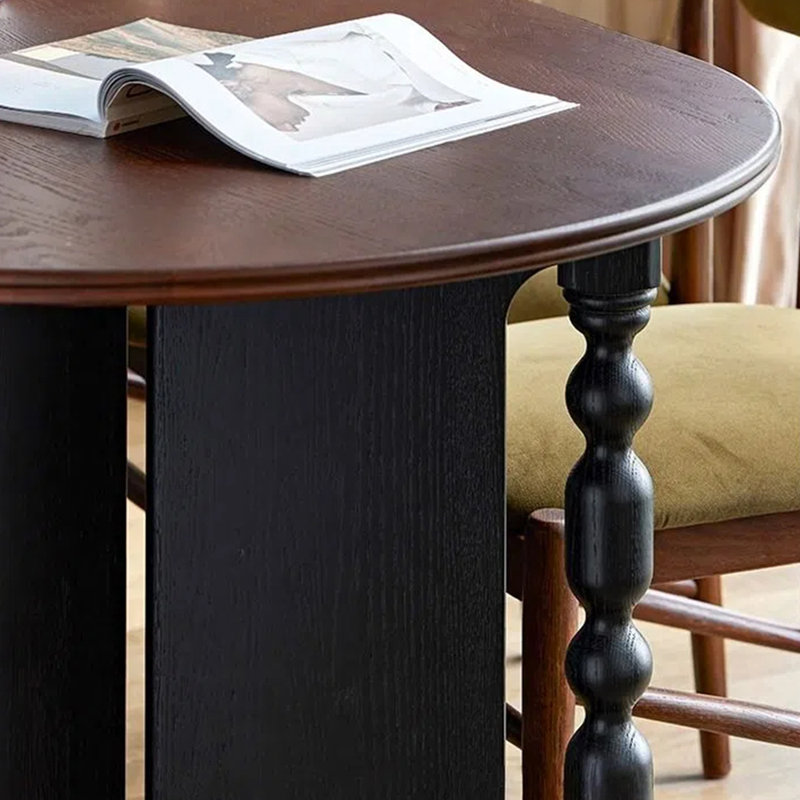 La table de salle à manger confortable est élégante et exquise., H 29,52 po x L 55,11 po x l 27,55 po