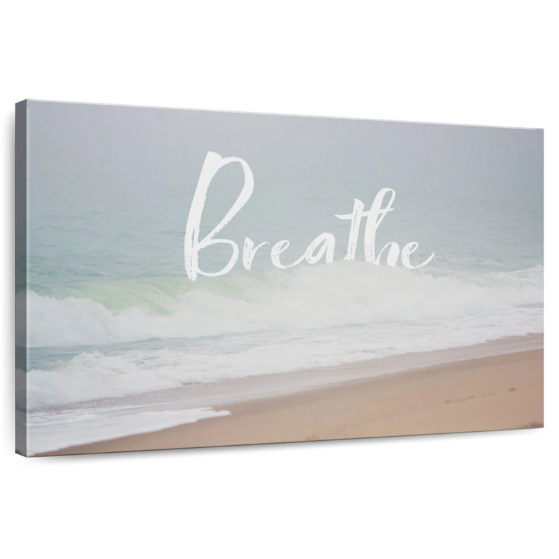 Tergel Serene Sea II, 24" H x 36" W