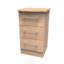Fully Assembled Lyndale 3 Drawer Bedside Table-17991146