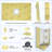 Uni-green 48" x 48" Complete Shower Pan Kit – Includes Shower Drain and Tile-Ready Pan-126255055