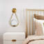 Applique murale en verre Damne