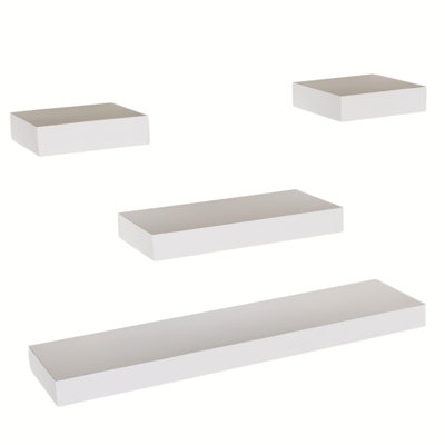 Hudson Shelf Kits, 4 Piece Wall Shelf Kits