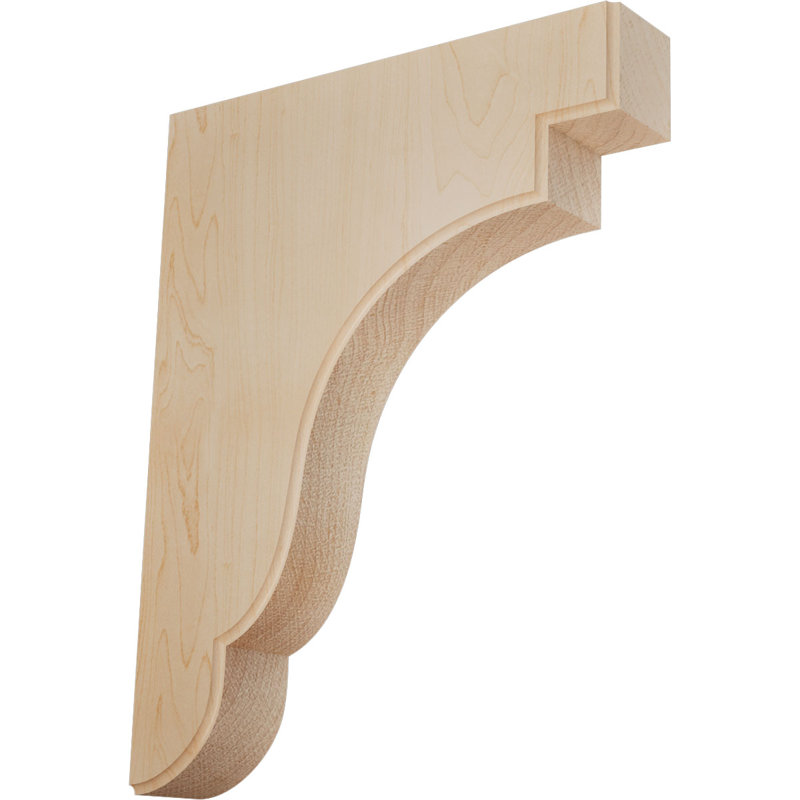 Support Bedford, Érable, 1,75 po X P 8,5 po X P 11 po H