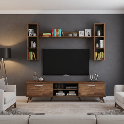 Entertainment Center TV Stand For Tvs Up To 60''