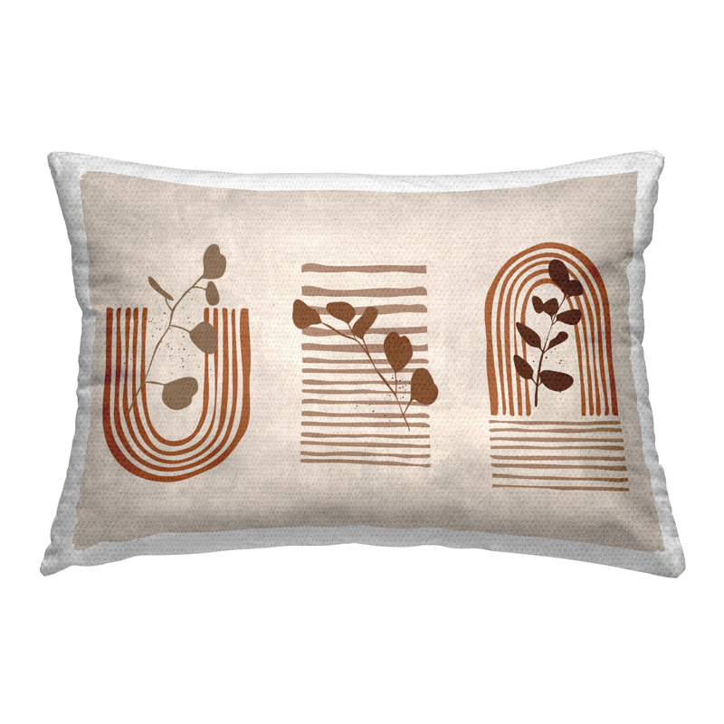 Striped Outdoor Throw Pillow