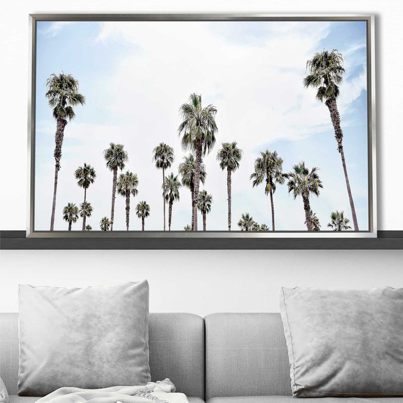 Laguna Beach par - photographie, H 31,5 po x l 51,5 po x P 2 po, Cadre flottant argent