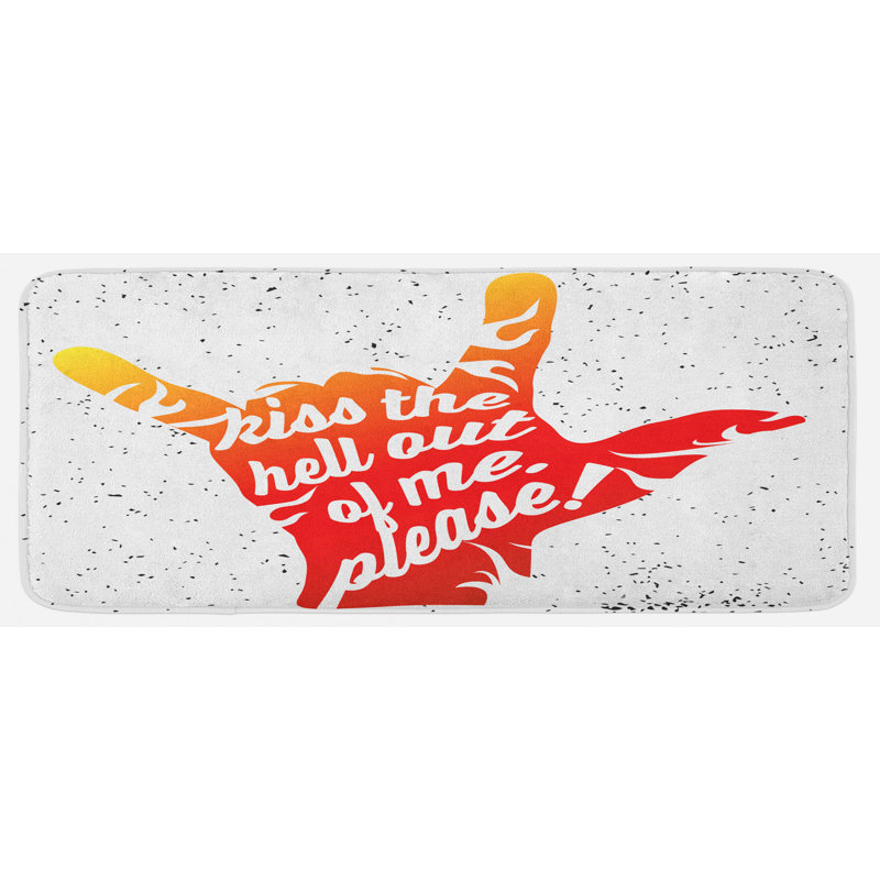 Tapis de cuisine Saying