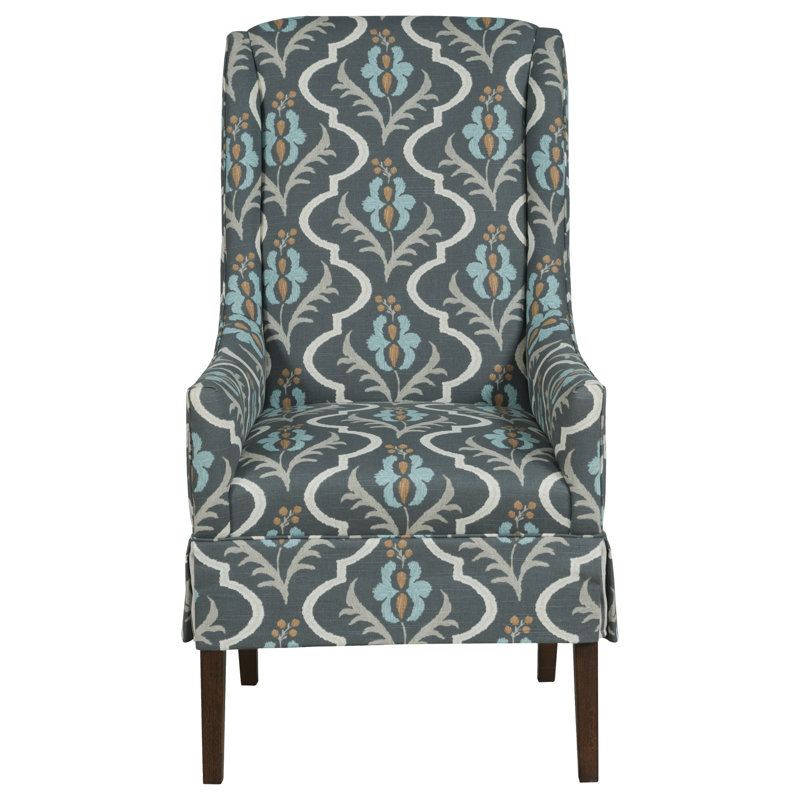 Reed Upholstered Arm Chair, Bark (8789 06), Hazelnut