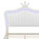 Hanns Modern Upholstered Princess Bed With Crown Headboard