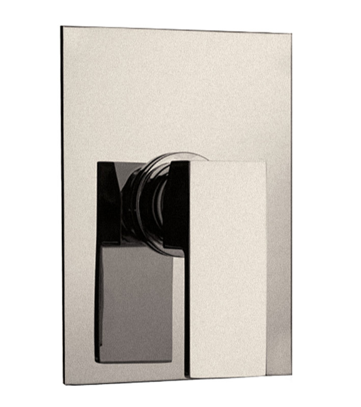 Corsini Pressure Balanced Valve Trim Only with Single Lever Handle, Valve Required, Polished Chrome