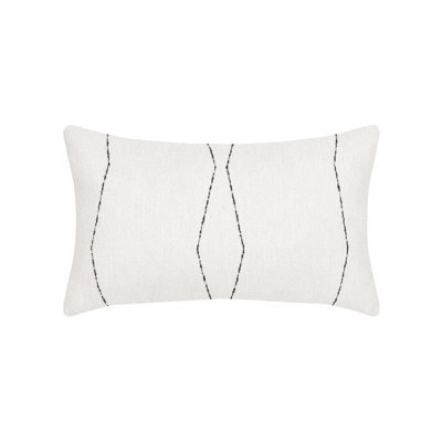 Elevated Lumbar Indoor/Outdoor Pillow Cover & Insert