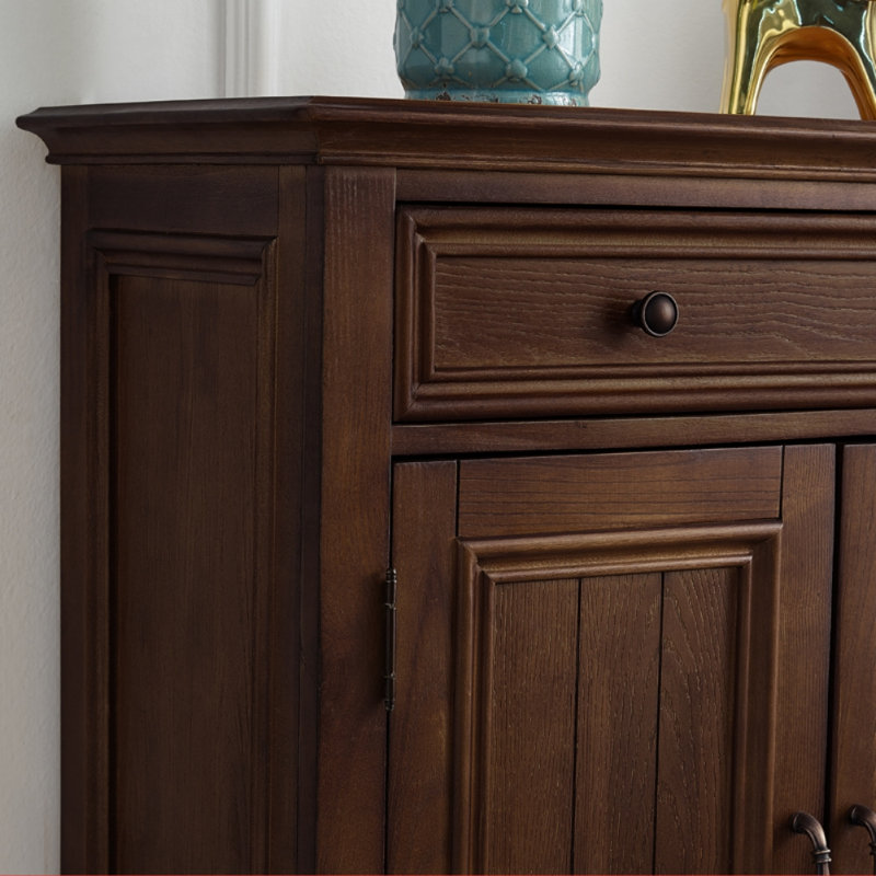Armoire d'appoint en bois massif American