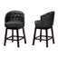 Tabouret de comptoir 27 po Yehiel-727114013