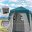 Tente de douche portative de camping, tente de changement d'intimité Pop-Up-112405884