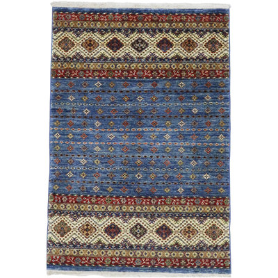 Smokey Blue Khorjin 3'11" x 5'9"